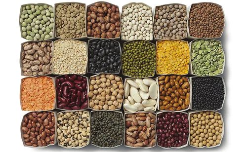 Assorted grains, pulses and beans